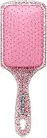 Marco Boni, Escova Raquete Desembaraçante Glitter Vermelha, 7690, Vermelha, 1 Unidade.