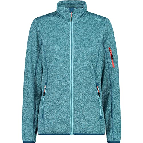 CMP Giacca Knit-Tech da Donna, Damen Strick-Tech-Jacke für Damen,...