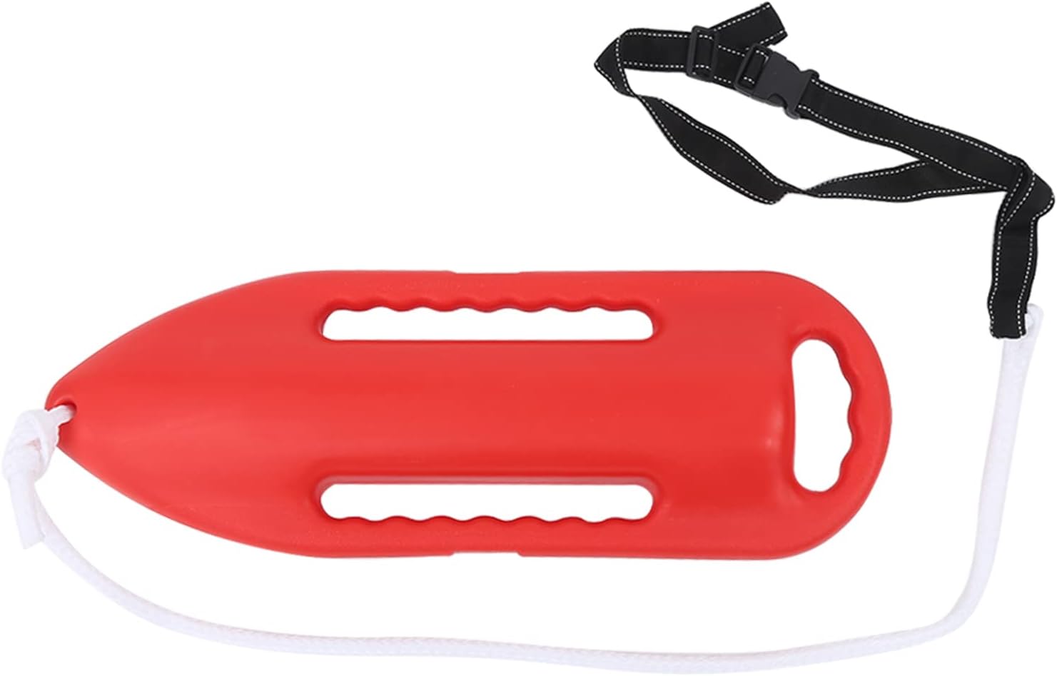 Swim Buoy Strong Buoyancy Non Inflatable Lightweight Handle Swimming Can for Safe Training Racing Open Water Professional Swimming Buoy High Density Low Pressure Polyethylene Nylon