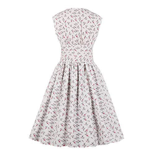 Robe de soirée de fête de mariage style 1950s rockabilly - 2