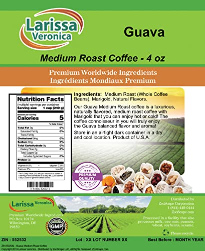 Café en Grano Tostado Medio Guayaba 4 oz miniatura 2