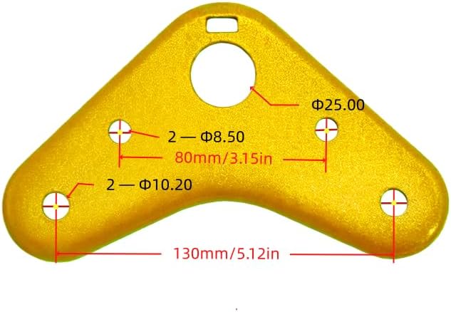 CRF50 Front Fork Set, Gold Front Fork Shock Absorb Absorber for CRF50 XR50 TTR50 2004-2014 Off-road Pit Motorcycle Bike