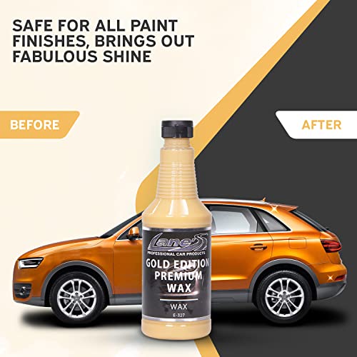 Cera Premium Lane's Gold Edition para Auto 16 Oz miniatura 5
