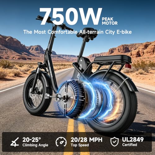 Helokeep Foldable Fat Tire Ebike