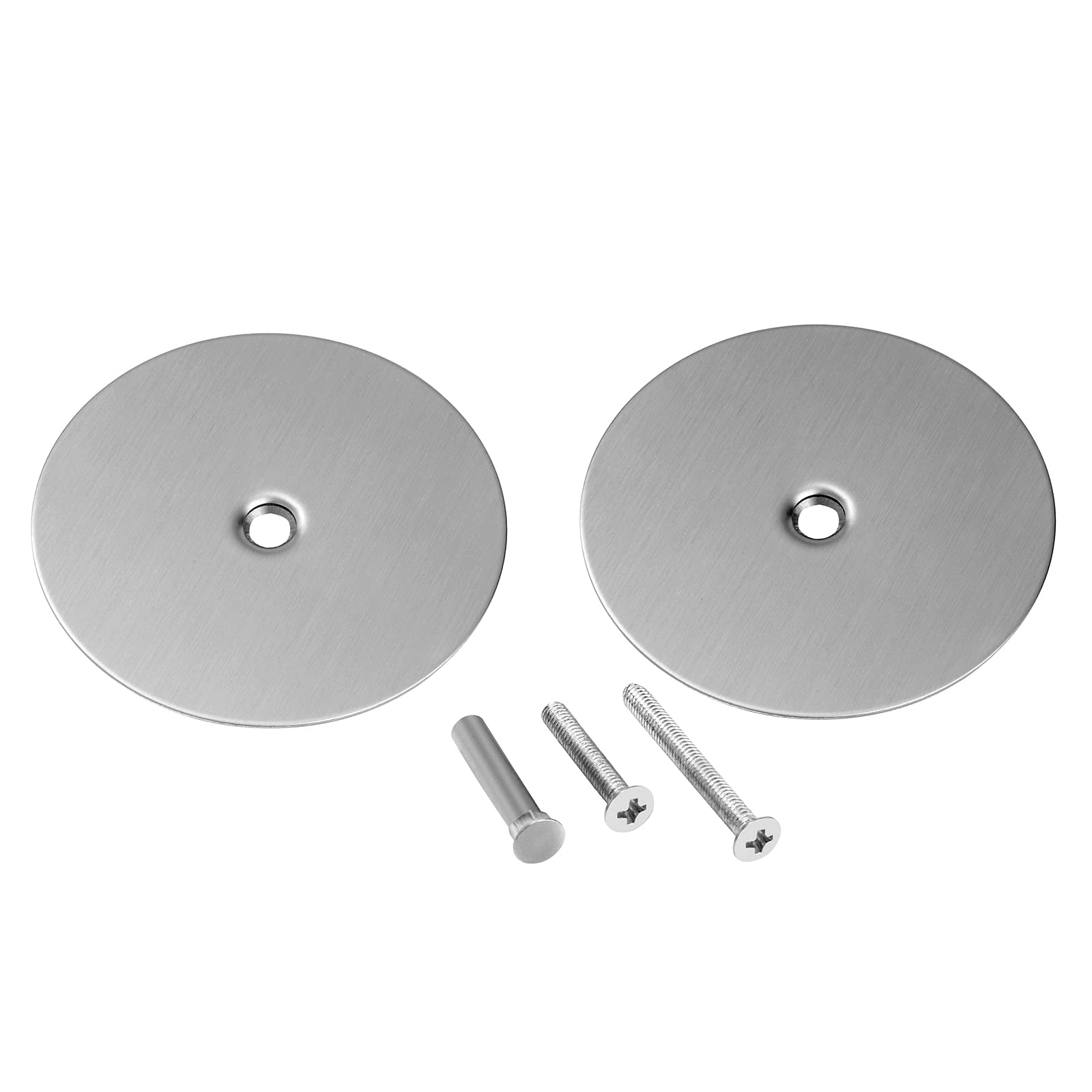 Paquet De 2 Plaques Recouvrement Trou Porte, Plaque De Remplissage De