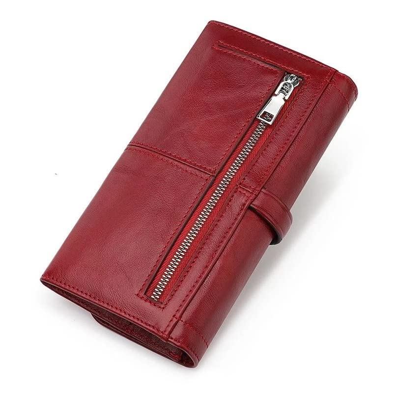 Wallet Women Long Zipper Retro Women Wallet Large Capacity Female Bag3