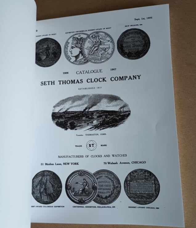 1906 1907 Seth Thomas Collector Catalog Reprint product image