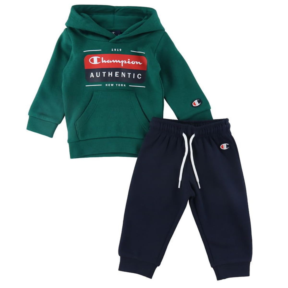 Champion Legacy American Classics TD-Graphic Shop Hooded Completo Bimbo