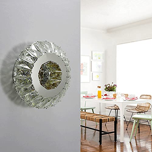 Lámpara de pared de cristal K9 de lujo con tecnología LED para interiores elegantes 7