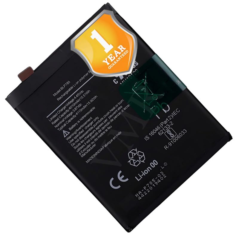 Image of Original BLP785 Battery Compatible for OnePlus Nord (AC2001, AC2003) - (4115mAh) - 1 Year Warranty X2
