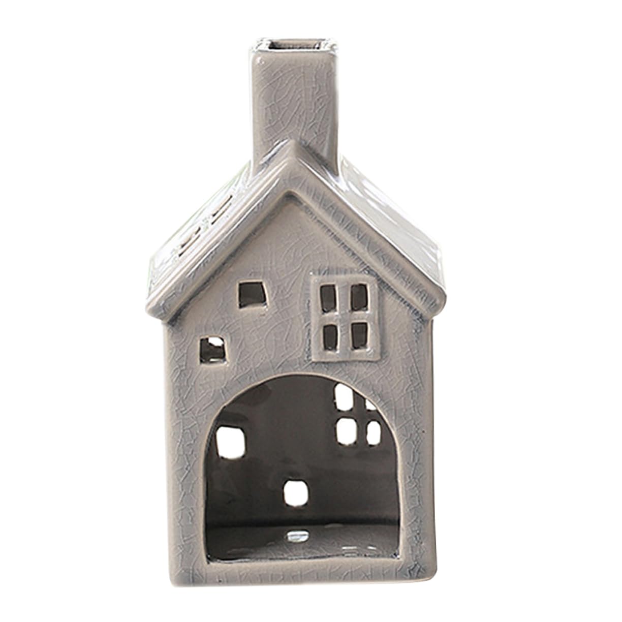 Alipis 1 Portacandele Da Tavolo in Ceramica Portacandele Decorativo Elegante A Forma Di Casa Per La Decorazione Di Feste Nuziali Colore Casuale