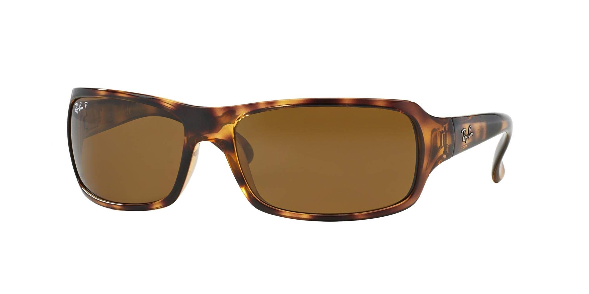 Ray-Ban Men's RB4075 Sunglasses,61mm,Havana/Brown