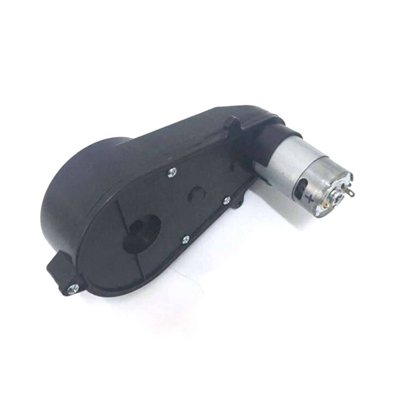 Silnik kierowcy 1 szt. DIY samochód motocykl koło kierownicy reduktor skrzynia biegów dzieci elektryczny samochód silnik ze skrzynią biegów DC 12V 6V 550 skrzynia biegów silnik koła(6v 550 14000RPM)