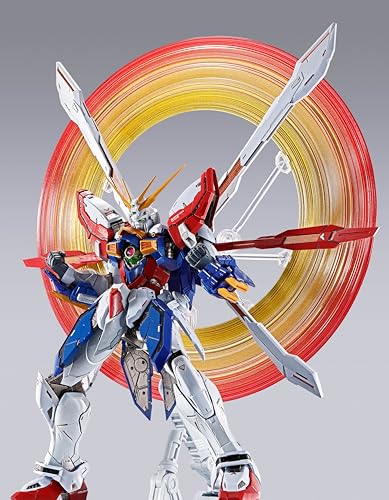 Image of TAMASHII NATIONS - Mobile Fighter G Gundam - Burning Gundam & Burning Gundam Second Metal Build Action Figure