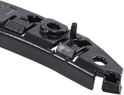 Miniatura 5 de CHEDA Soporte de parachoques delantero negro Guardabarros lado izquierdo y derecho compatible con Tesla Model 3 2017-2020 1084181-00-E, 1084182-00-E