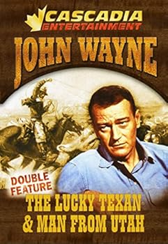 DVD John Wayne // Lucky Texan / Man From Utah Book
