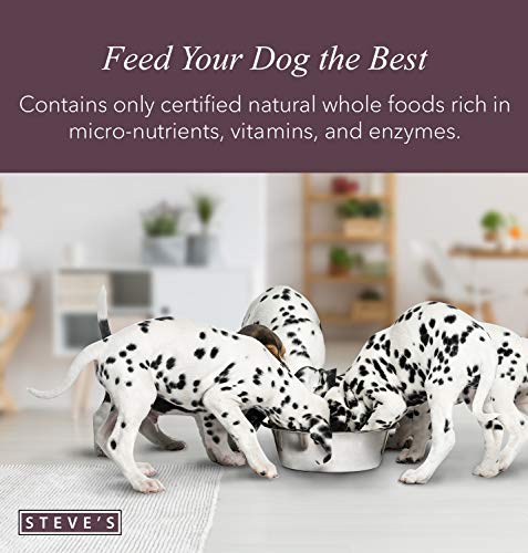 Steve\'s Real Food Raw Freeze Dried Dog Food Assorted Flavors- 3 Packs of 1.25 lb Bags of High Protein Dog Food in Chicken, Beef, and Turkenduck Flavors - 100% Natural USDA Human Grade Ingredients - Thumbnail 4