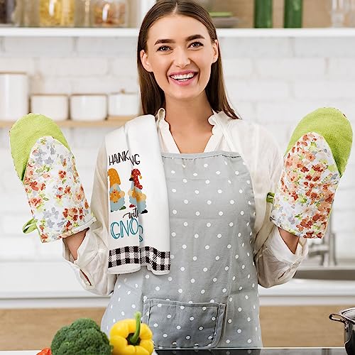 Paños de cocina de calabaza de otoño suaves y absorbentes para hornear 8