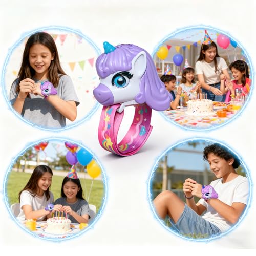 Image of Walkie Talkies for Kids, 2 Pack - Wrist Watch Kids Walkie Talkies, Magical Pony Toddler Walkie-Talkie Toys, 2-Way Radios with Clear Sound, Ideal Gift for Girls & Boys Ages 3-12