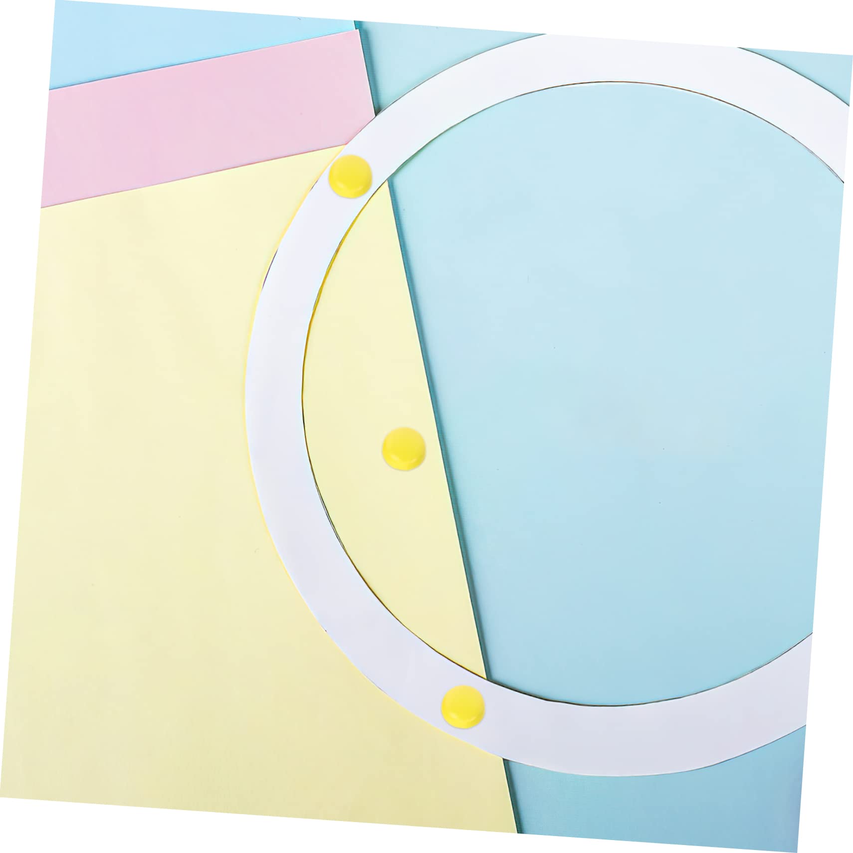 Lot De 500 Attaches En Métal Jaunes 8x15 Mm - Pour Scrapbooking, Organisation De Papiers - Fournitures Créatives