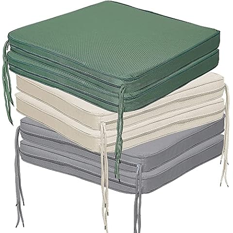 Brillars Comfortable Garden Chair Cushions Cover
