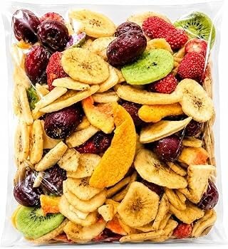 Nature Connect Freeze Dried Fruit Snacks Assorted Mix | Banana, Strawberry, Pineapple, Jamun, Mango & Custard Apple Crisps | Non Fried Real Fruit Snack | Crunchy Healthy Snack 200gm-image-30
