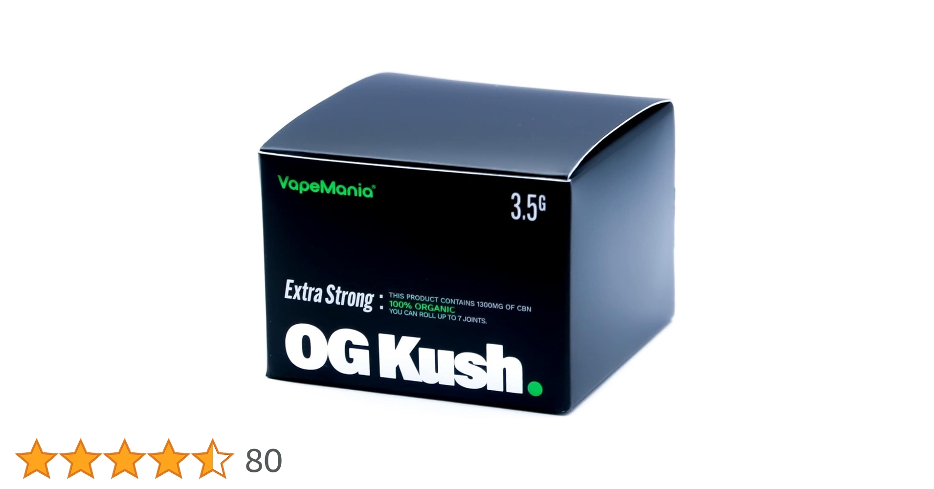 Amazon.co.jp: VapeMania Extra Strong CBN ハーブ OG KUSH 濃度48
