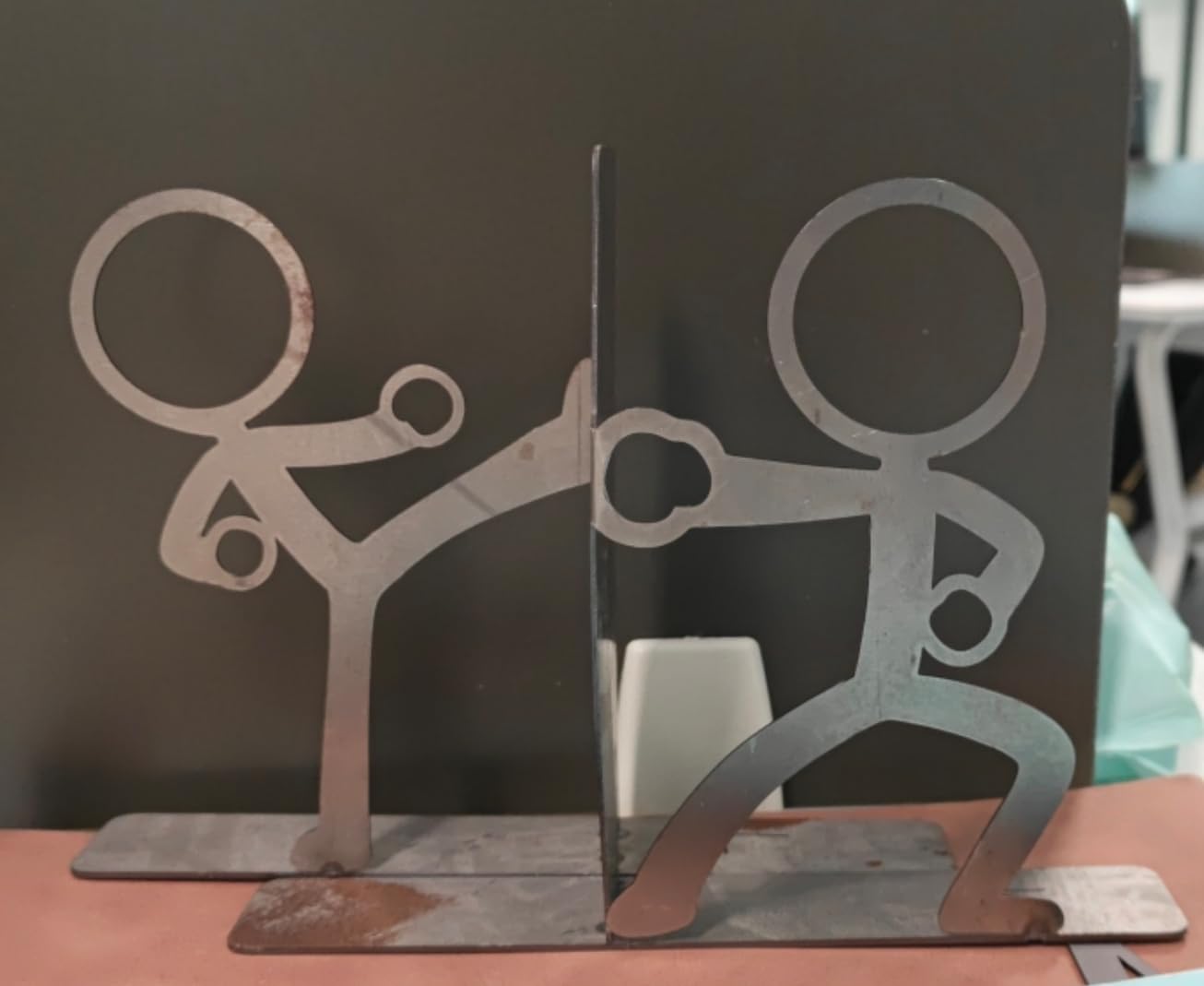 Unique Bookends for Shelves – Fun & Decorative Book Ends, Cute Kids Bookends – Book Holders for Bookshelves & Home Decor, Book Lovers Gift