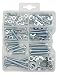 Bolts, Nuts, and Washer Assortment Kit, 108 Pieces