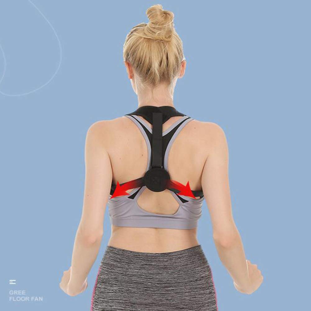 Corrector de Postura para la Espalda, Faja correctora de Postura Ajustable para Mejorar la Mala Postura, Faja para cifosis torácica para Hombres y Mujeres.