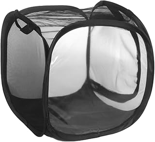 Amosfun 1Pc Gaiola Dobrável Malha Planta Capa Habitat Gaiola Malha Gaiola Dobrável Para Gigante Malha Dobrável Mini Plantas Mantendo Caso Malha Respirável Rede De Proteção Dobrável