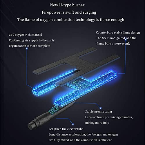 Professionelle kommerzielle Doppeltank-Gasfritteuse, Edelstahl-Restaurantküche, Tisch-Pommes-Frites-Fritteuse für Outdoor-Camping, tragbare Propan-Flüssiggas-Fritteuse, Fritteuse mit Korb – Bild 6