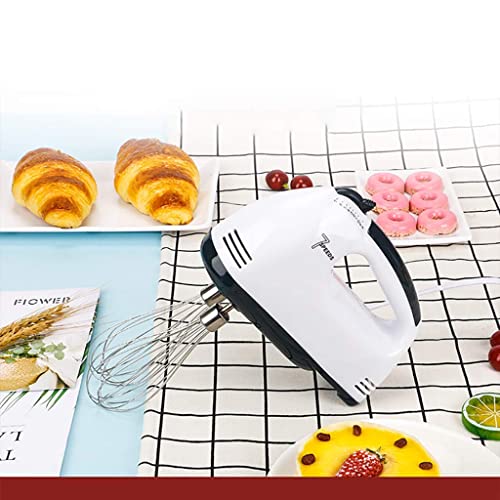 MOSHUO Handmixer-Edelstahl 100W elektrischer Mixer zum Mischen von Ei, Sahne, Teig, einfach zu manueller Mixer… – Bild 3
