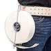 ToolPro Drywall Tape Reel - Durable Tape for Drywall Repair - Holds up to 500 ft. Rolls of Drwyall Tape - 4 in. Long Belt Clip - Ideal for DIY Projects