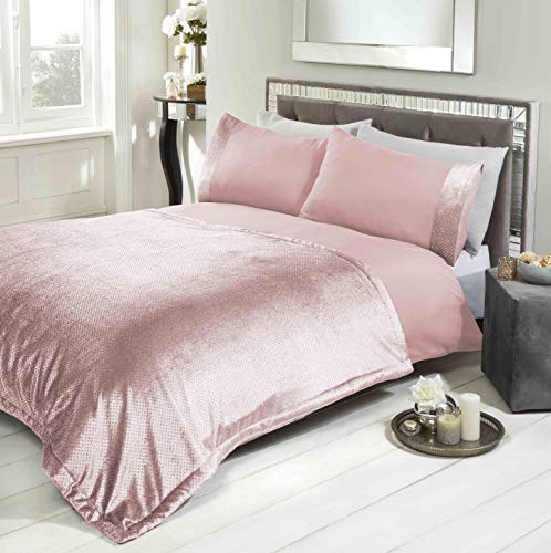 Sienna Home Collection Double, polyester, blush pink, large - 150 x 200 cm - Image 3