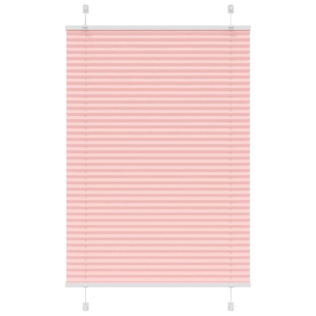 Tenda plissettata antracite, 40 x 100 cm, larghezza tessuto 39,4 cm, per finestre con protezione solare e sguardi indiscreti, 4 larghezze pieghe, poliestere 40 x 100 cm