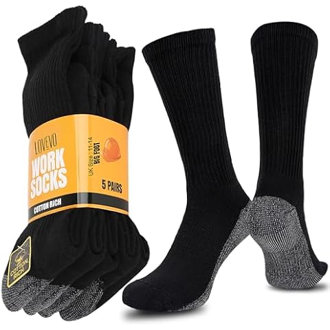 LOVEVO Big Foot Heavy Duty Work Socks Cover