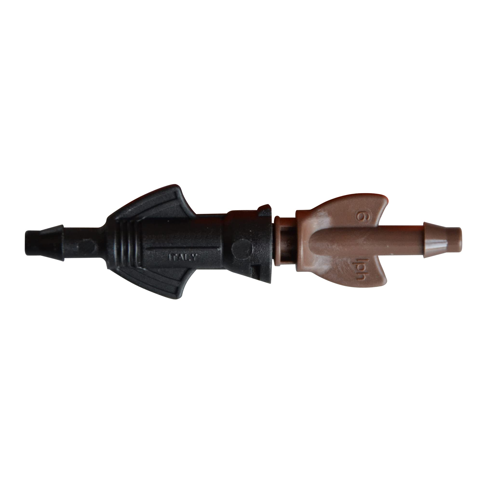 Jardibric Set 10 Gocciolatori Regolabili In Linea – 0-6 L/h A 1 Bar – Irrigazione A Goccia - 2