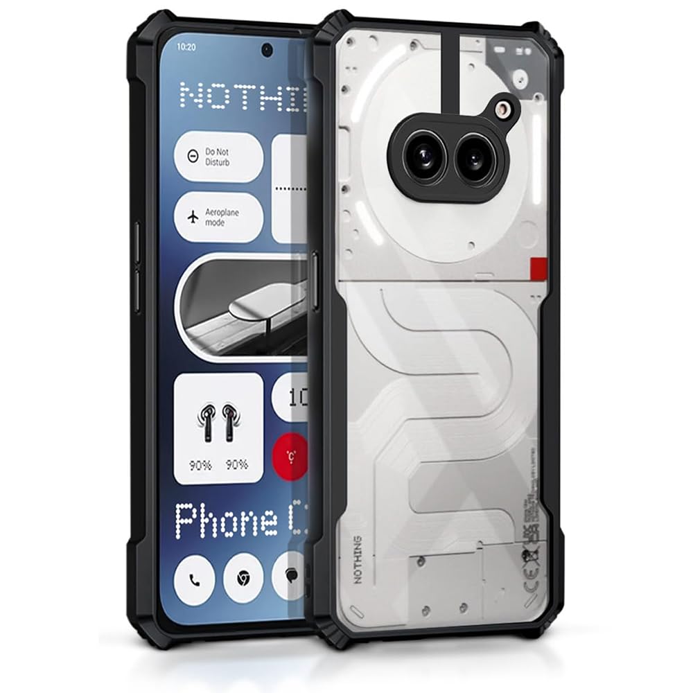 Amazon Brand- Solimo Basic Case for Nothing Phone, (2a) Plus 5G (Thermoplastic Polyurethane_Black) (B0CXX3FQ36) Amazon Price History, Amazon Price Tracker