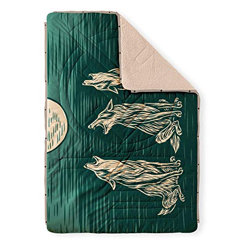 VOITED CloudTouch Manta de Almohada para Exteriores, versátil, Aislante y Resistente al Agua, Manta para Interior/Exterior para Viajes, Furgoneta y hogar