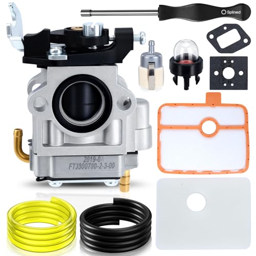 Bullwall 150BT Leaf Blower Carburetor Tune Up Kit Compatible with Husqvarna 150BT (2022-Present) 345BT Backpack Leaf Blower Model Parts Replace 531147180 Carb 535316301 Air Filter
