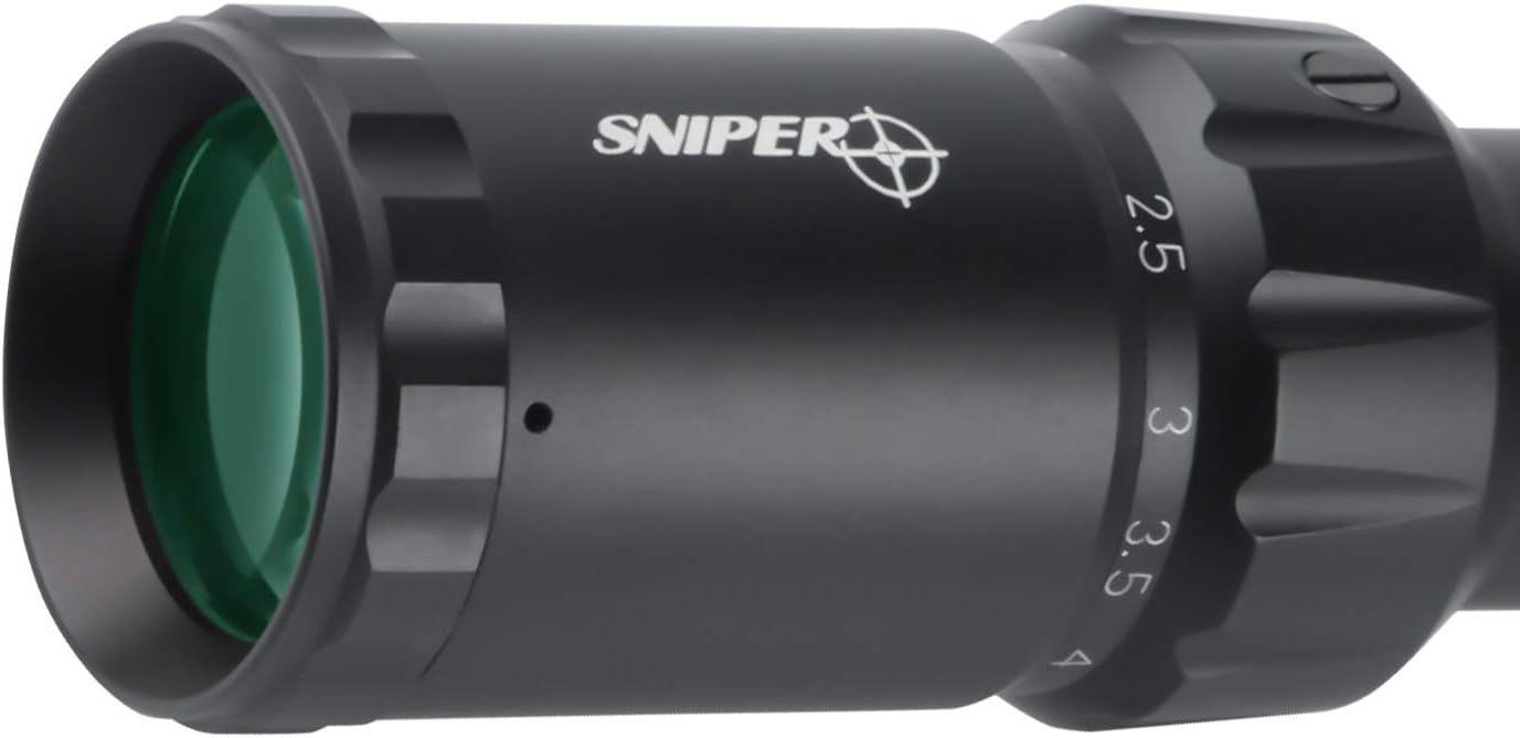 Sniper LT1 5 4x30 Illuminated Chevron Riflescope Photo