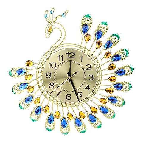 Pfau, der nach Südosten Fliegt, Wanduhr aus Eisen Cover