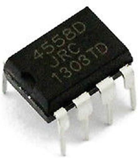 100PCS JRC4558D NJM4558D JRC 4558 4558D DIP8 OPAMP OP AMPS CHIP IC op-amp