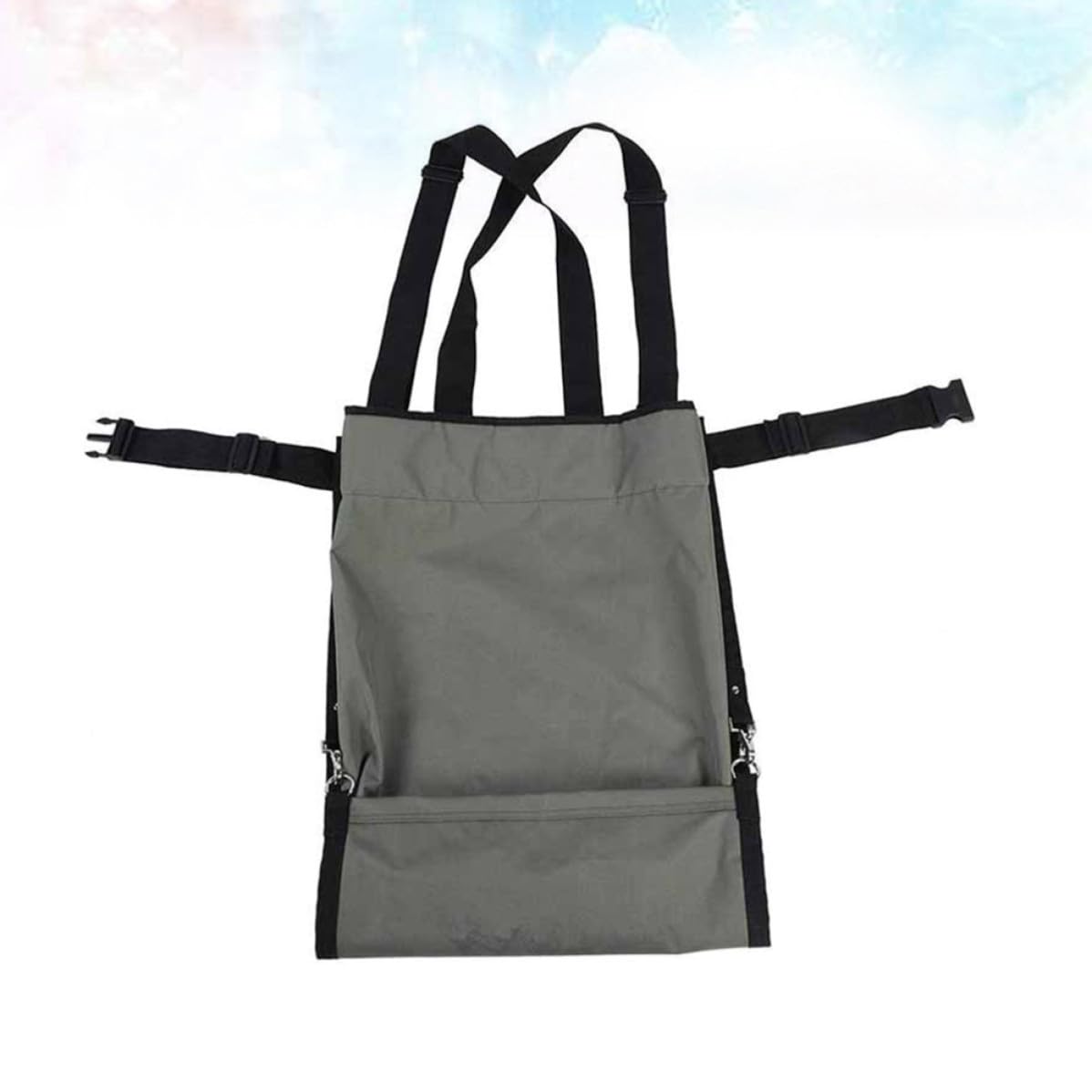 1stück Verstellbare Gartenernteschürze Obst Gemüse sammeltasche aus Strapazierfähigem Praktische Pflückschürze mit Schulter Taillenriemen für Vielseitige Zufällige Zufällige Farbe