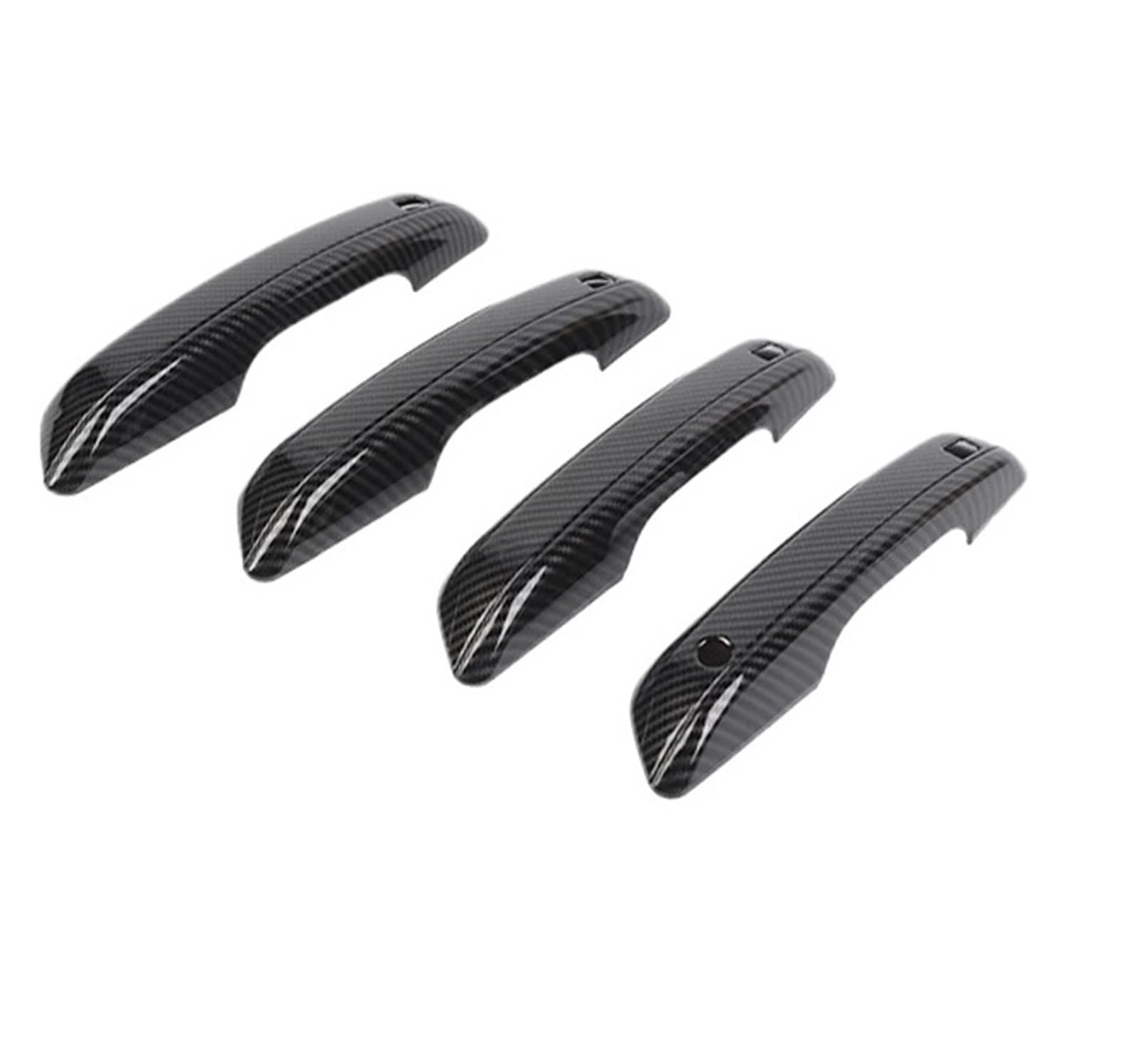 Poignée de porte extérieure pour Grand Cherokee 2022-2024 look carbone