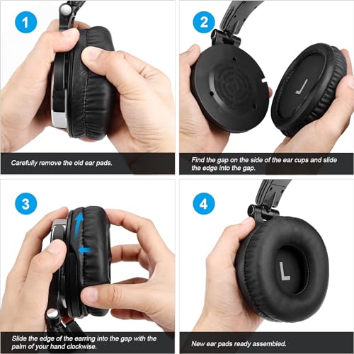 Algodón para Orejas OneOdio Pro para Auriculares Profesionales DJ Pro10, Pro30, Pro50 y ProC miniatura 5