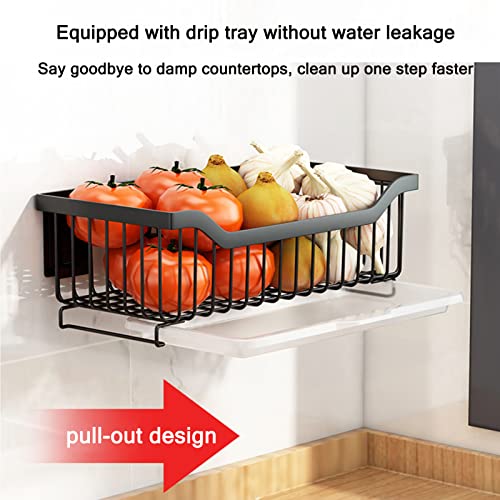 Cesta de acero inoxidable para ganar espacio en cocina y baño 6