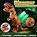 JASHKE Inflatable Dinosaur Costumes for Adult Blow up Dinosaur Halloween Costumes T rex Costume for Adults