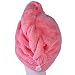 YYXR Microfiber Hair Drying Towel Ultra Absorbent Twist Hair Turban Drying Cap Hair Wrap (Rose)